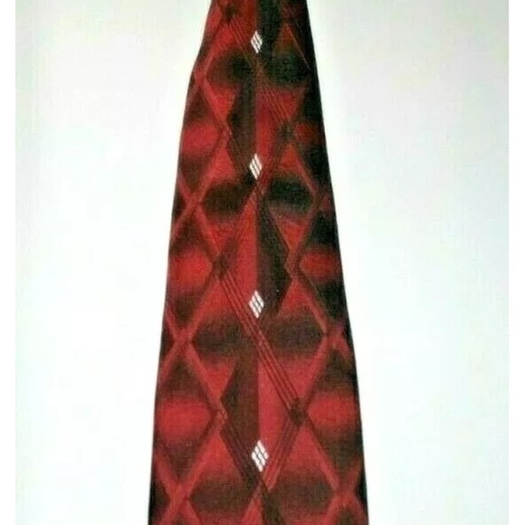 Pierre Cardin Necktie Silk Tie Long 62x4  Diamonds - Picture 6 of 7